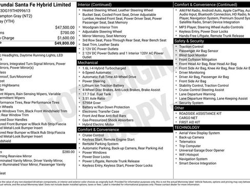 New 2026 Hyundai Santa Fe Limited image 28
