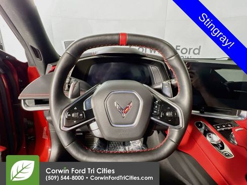 Used 2021 Chevrolet Corvette Stingray Preferred Cpe w/ Z51 Performance Package RWD image 9