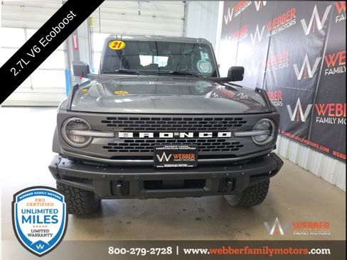 Used 2021 Ford Bronco Badlands AWD/4WD image 2