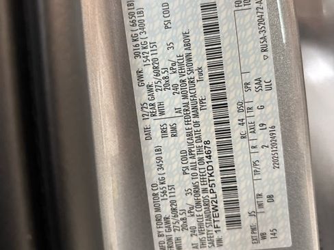 New 2026 Ford F150 STX w/ Equipment Group 200A AWD/4WD image 22