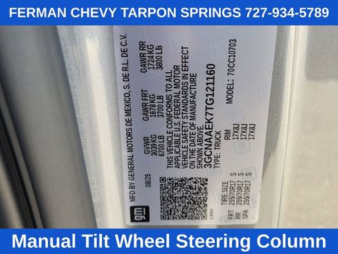 New 2026 Chevrolet Silverado 1500 W/T w/ WT Safety Package image 21