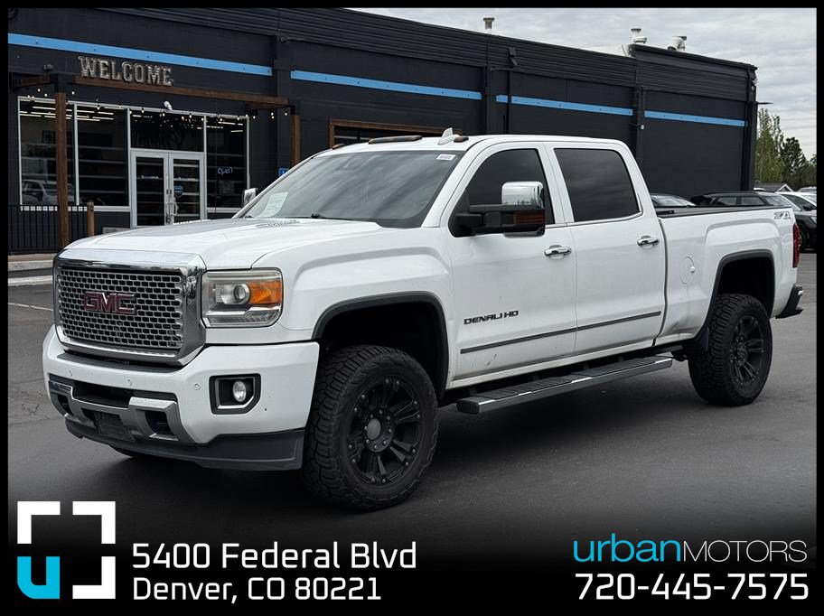 Used 2015 GMC Sierra 2500 Denali w/ Duramax Plus Package AWD/4WD image 1
