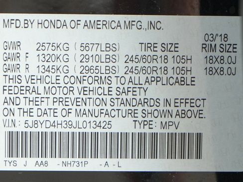 Used 2018 Acura MDX SH-AWD image 30