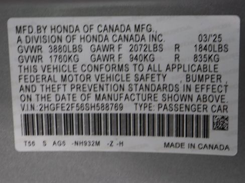 Used 2025 Honda Civic Sport image 39