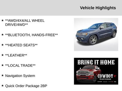 Used 2019 Jeep Grand Cherokee Overland