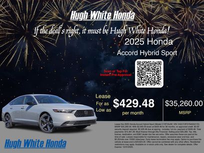 New 2025 Honda Accord Sport