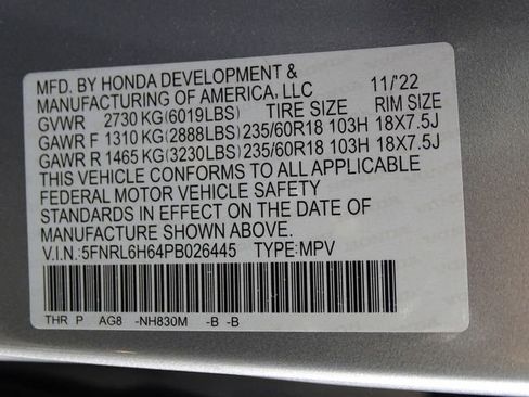 Used 2023 Honda Odyssey EX-L image 21
