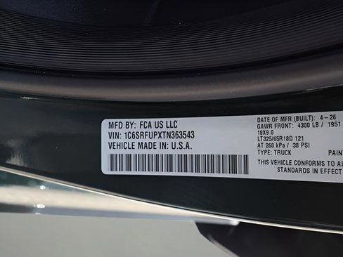 New 2026 RAM 1500 RHO AWD/4WD image 15