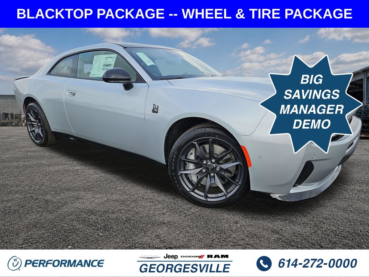 New 2026 Dodge Charger Scat Pack w/ Blacktop Package AWD/4WD image 1