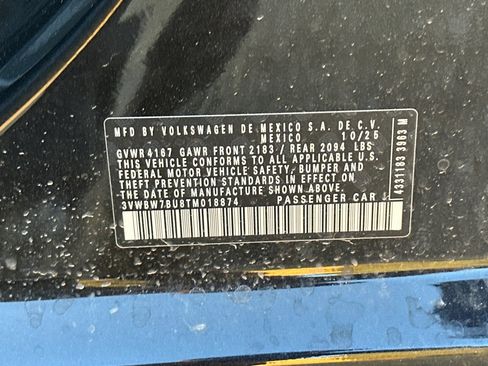 New 2026 Volkswagen Jetta Sport image 24