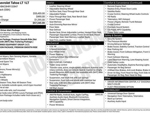Used 2017 Chevrolet Tahoe LT AWD/4WD image 7
