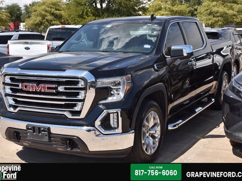 Used 2019 GMC Sierra 1500 SLT w/ Driver Alert Package I RWD image 1