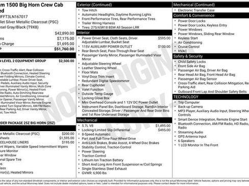 Used 2020 RAM 1500 Big Horn image 2