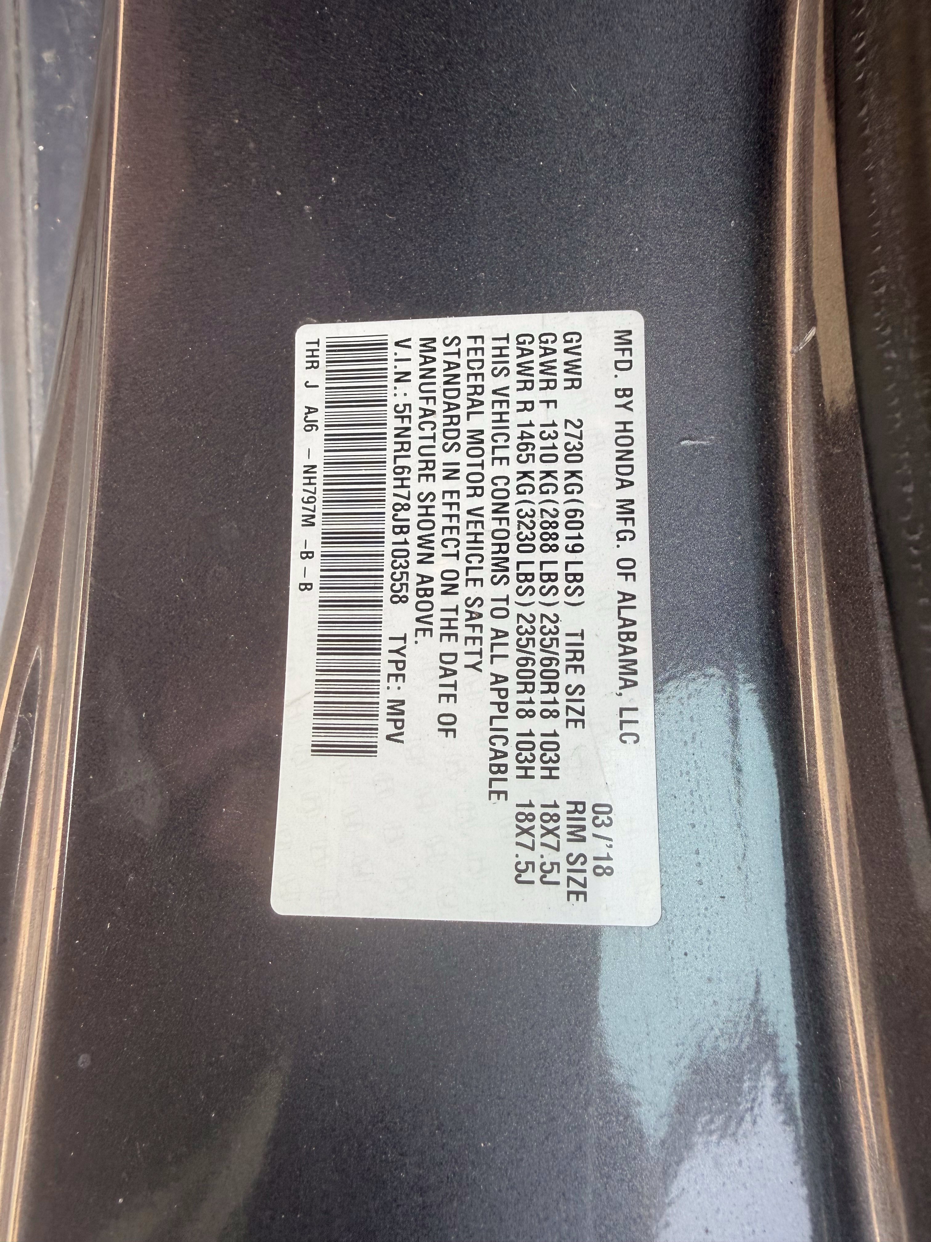 Used 2018 Honda Odyssey EX-L image 23