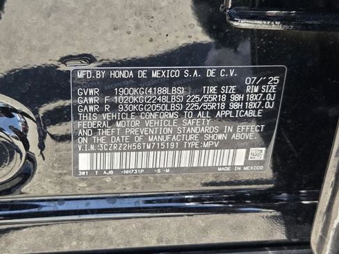 Used 2026 Honda HR-V Sport image 33