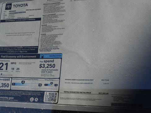 New 2026 Toyota 4Runner TRD Off-Road Premium image 14