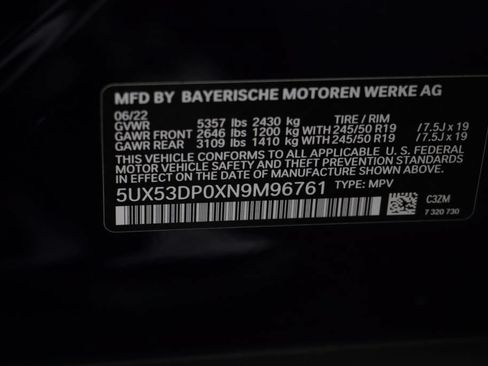 Used 2022 BMW X3 xDrive30i w/ Premium Package 2 AWD/4WD image 23