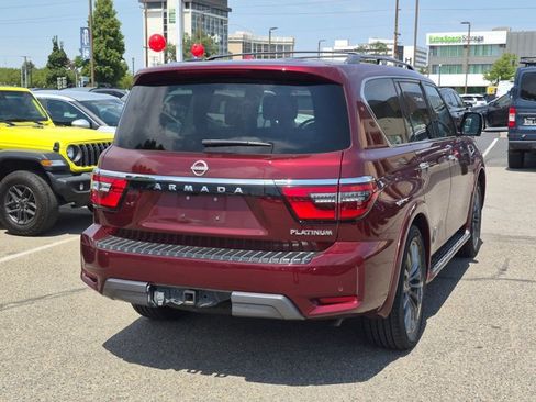 Certified 2023 Nissan Armada Platinum w/ Captain's Chairs Package AWD/4WD image 3