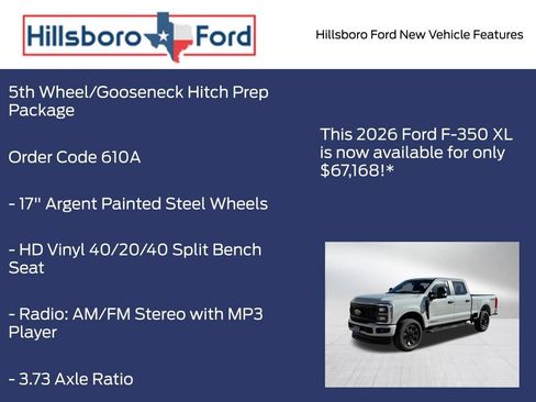 New 2026 Ford F350 XL w/ STX Appearance Package AWD/4WD image 15