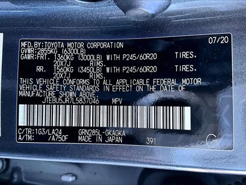 Certified 2020 Toyota 4Runner Limited image 36