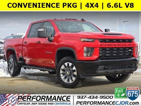 Used 2022 Chevrolet Silverado 2500 Custom w/ Custom Value Package image 1