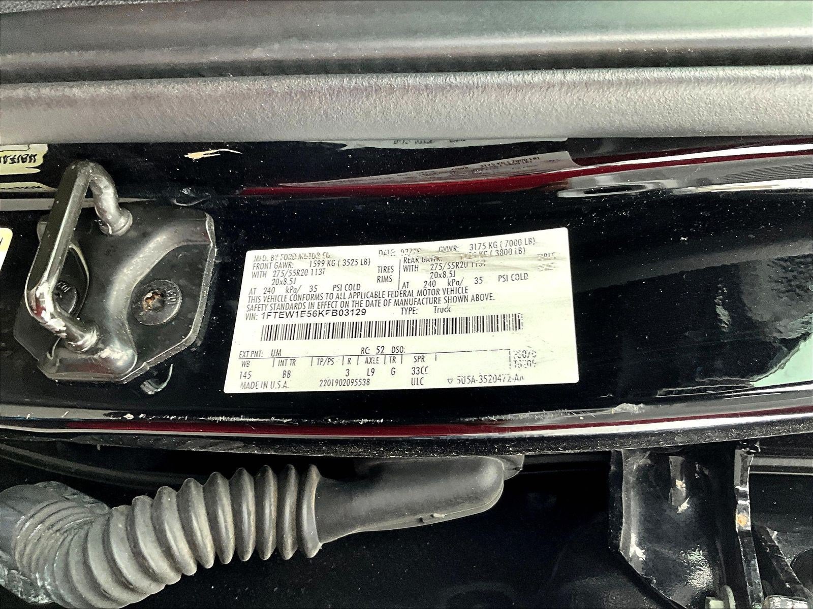 Used 2019 Ford F150 Platinum w/ Equipment Group 701A Luxury AWD/4WD image 17