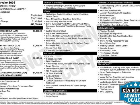 Used 2020 Chrysler 300 S w/ 300S Premium Group image 11