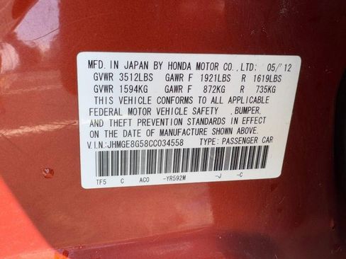 Used 2012 Honda Fit Sport image 17