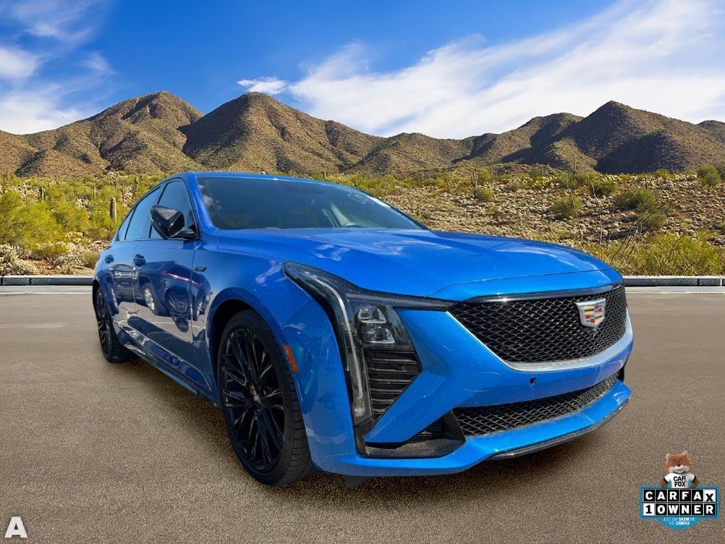 Used 2025 Cadillac CT5 V w/ LPO, ONYX Package RWD image 5