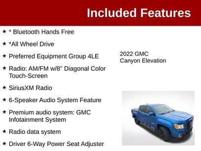 Used 2022 GMC Canyon Elevation w/ Trailering Package