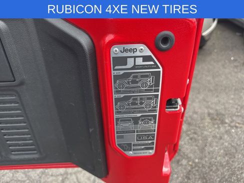 Used 2021 Jeep Wrangler Unlimited Rubicon 4xe w/ Steel Bumper Group AWD/4WD image 43