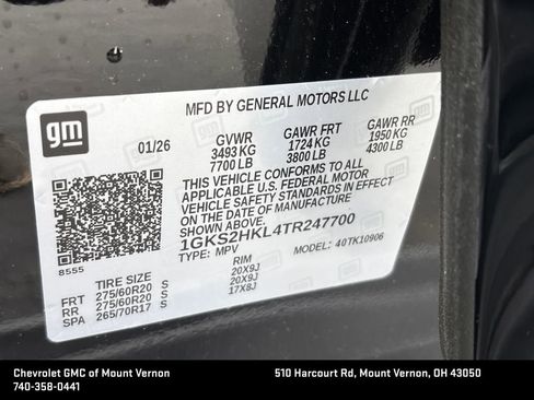 New 2026 GMC Yukon XL AT4 w/ AT4 Premium Plus Package AWD/4WD image 32