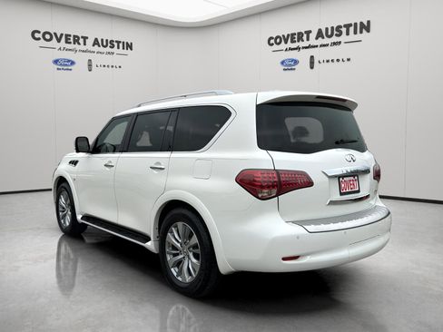 Used 2015 INFINITI QX80 Base w/ Theater Package image 3