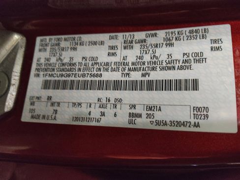 Used 2014 Ford Escape SE AWD/4WD image 33