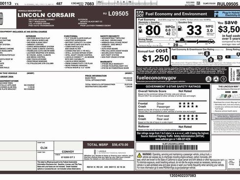 Used 2024 Lincoln Corsair Grand Touring AWD/4WD image 2