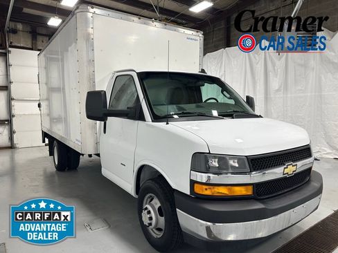 Used 2022 Chevrolet Express 3500 w/ Power Convenience Package RWD image 1