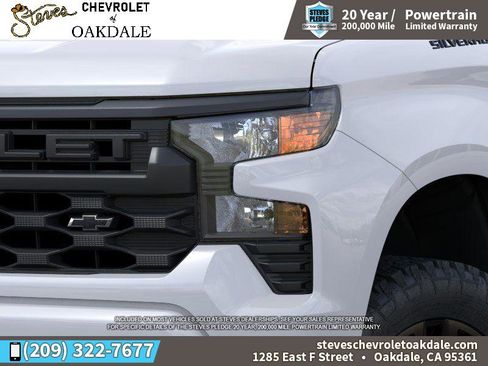 New 2026 Chevrolet Silverado 1500 Custom w/ Turbomax Blackout Package image 10