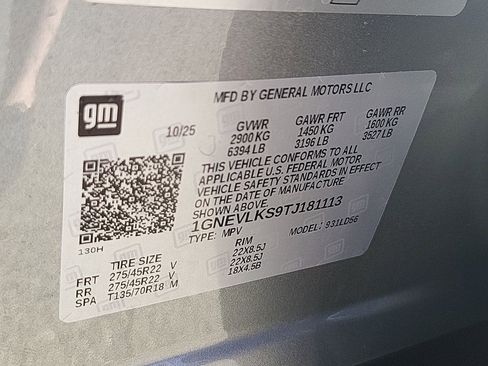 New 2026 Chevrolet Traverse RS image 33