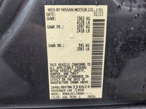 Used 2022 Nissan Altima 2.5 S FWD image 33