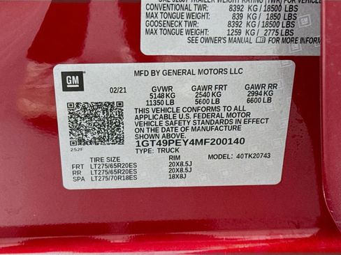 Used 2021 GMC Sierra 2500 AT4 w/ AT4 Premium Plus Package image 35