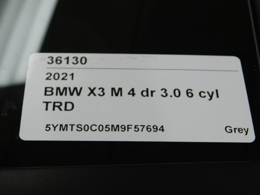 Used 2021 BMW X3 M AWD/4WD image 84
