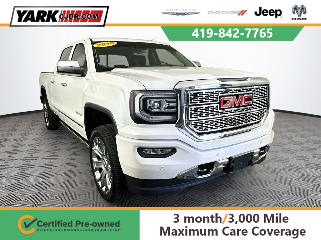 Used 2018 GMC Sierra 1500 Denali w/ Denali Ultimate Package AWD/4WD 360° Tour
