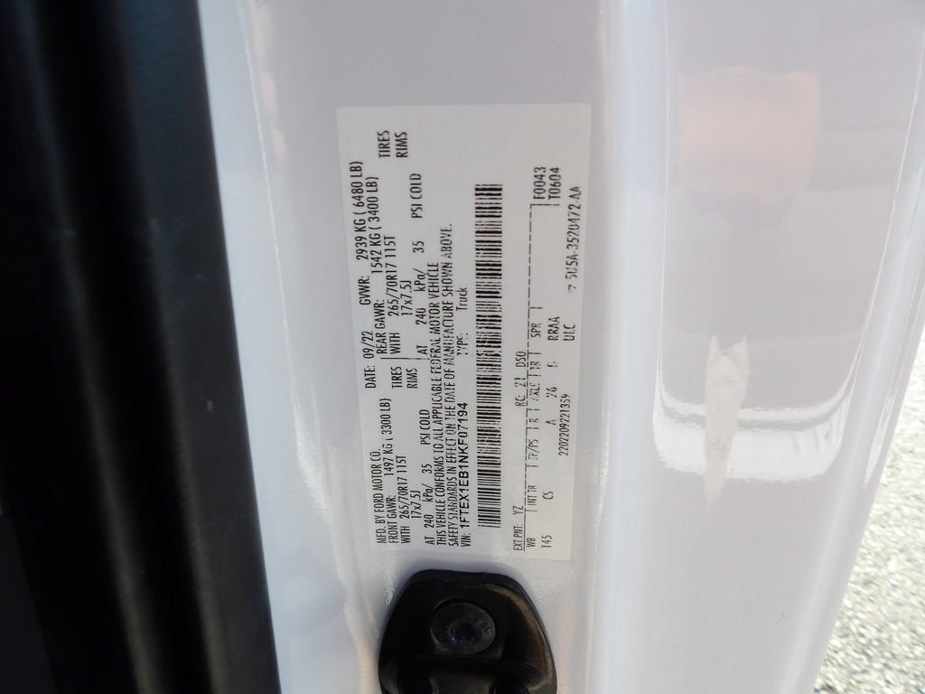 Used 2022 Ford F150 XL w/ Equipment Group 101A High AWD/4WD image 59
