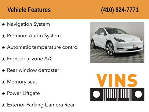 Used 2021 Tesla Model Y Long Range AWD/4WD image 5