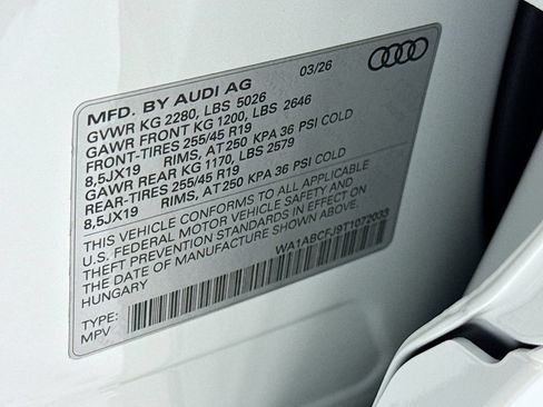 Used 2026 Audi Q3 quattro 2.0T AWD/4WD image 33