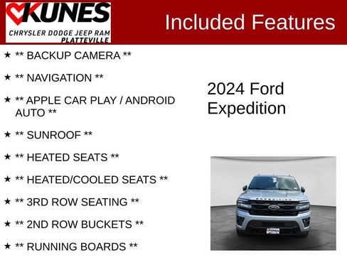 Used 2024 Ford Expedition Limited AWD/4WD image 2