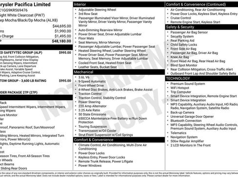 Used 2019 Chrysler Pacifica Limited FWD image 35