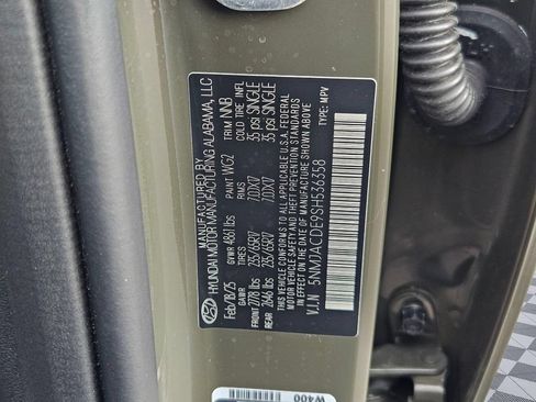 Certified 2025 Hyundai Tucson SE AWD/4WD image 33