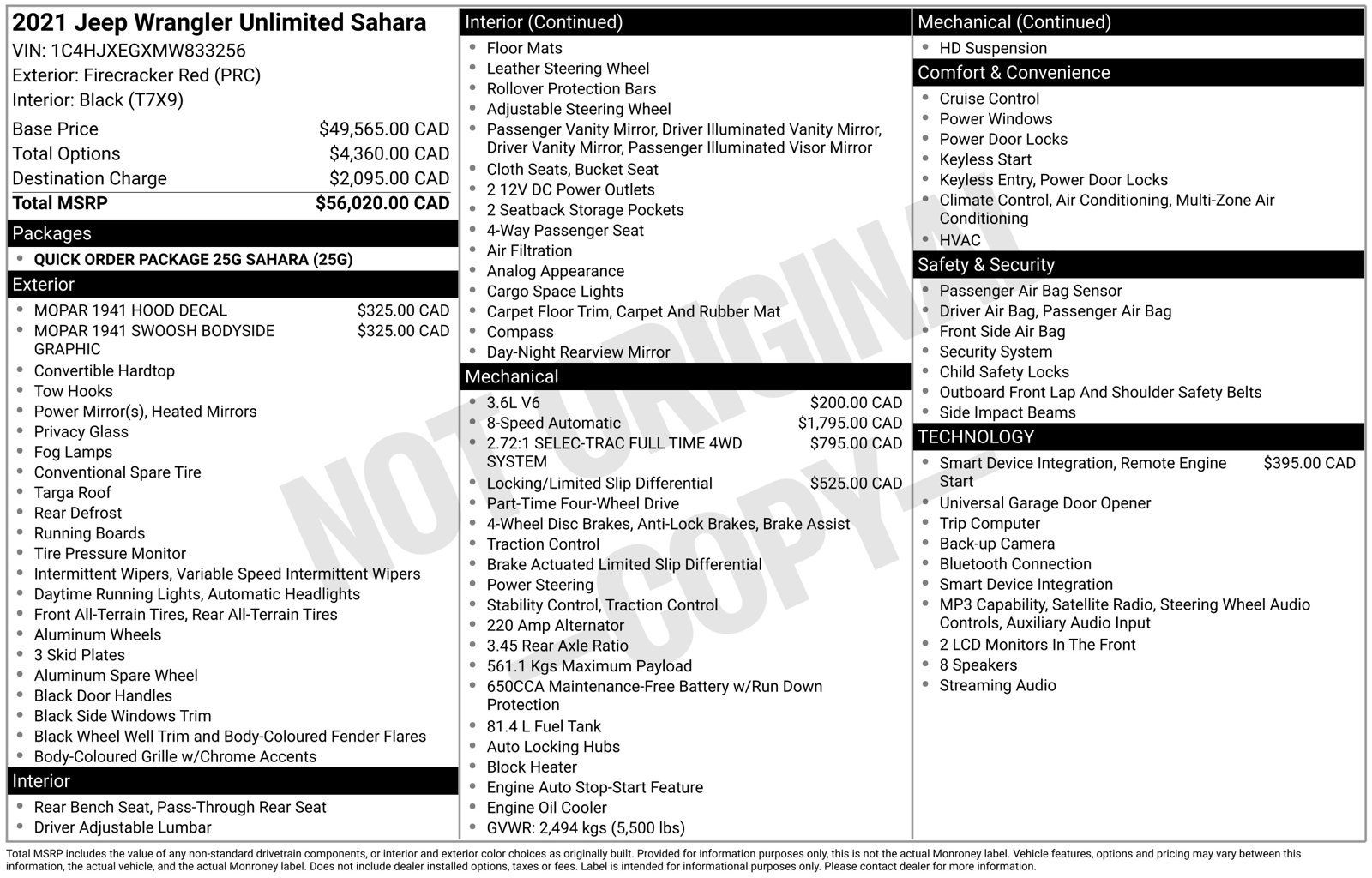 Used 2021 Jeep Wrangler Unlimited Sahara AWD/4WD image 5