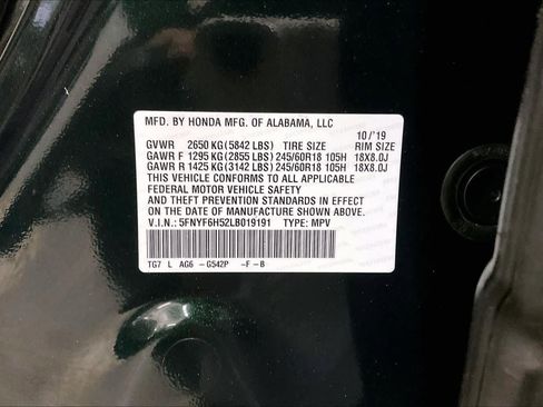 Used 2020 Honda Pilot EX-L image 37